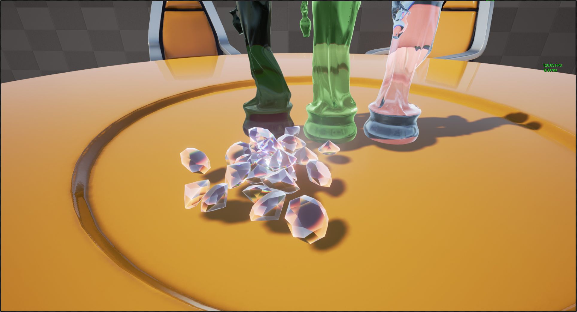 unreal engine glass material